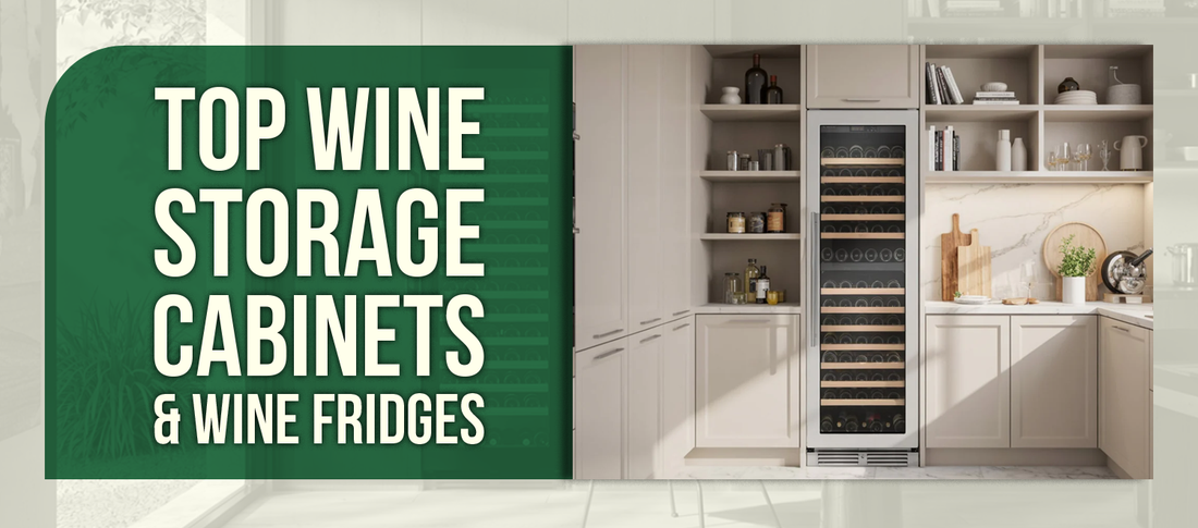 Top Wine Storage Cabinets & Wine Fridges