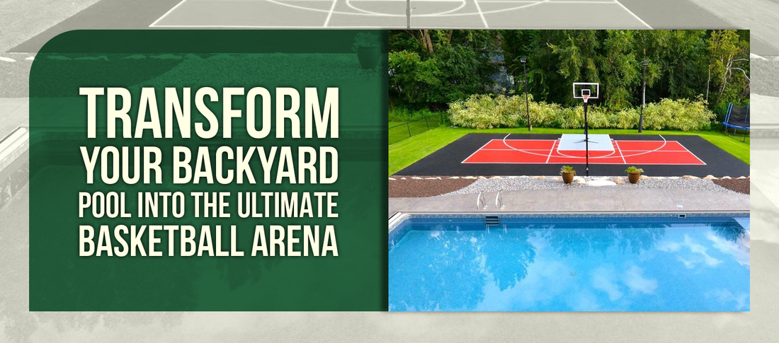 Transform Your Backyard Pool Into the Ultimate Basketball Arena