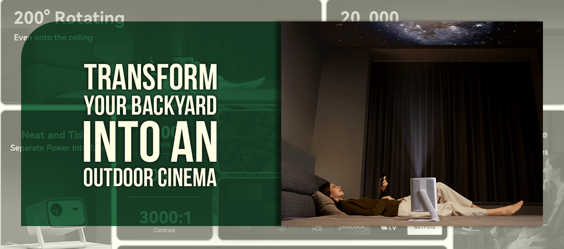 Transform Your Backyard into an Outdoor Cinema