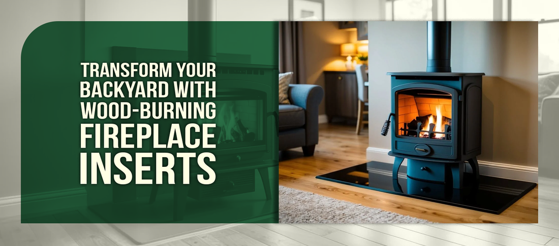 Transform Your Backyard with Wood-Burning Fireplace Inserts