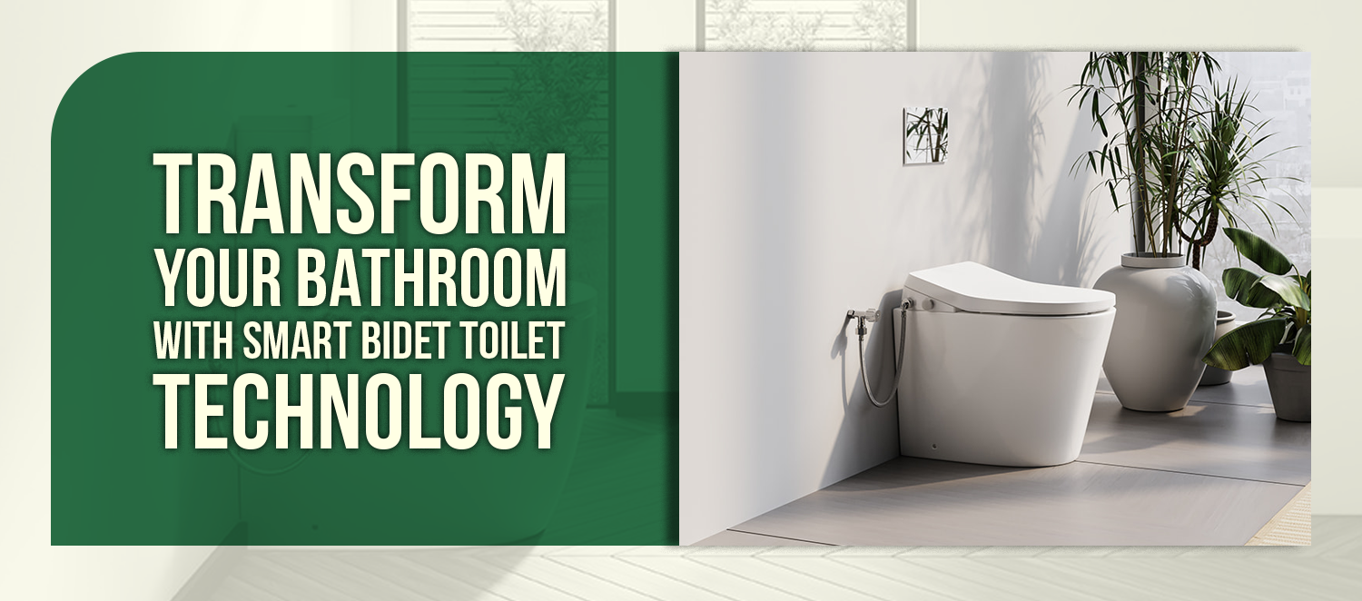 Transform Your Bathroom with Smart Bidet Toilet Technology