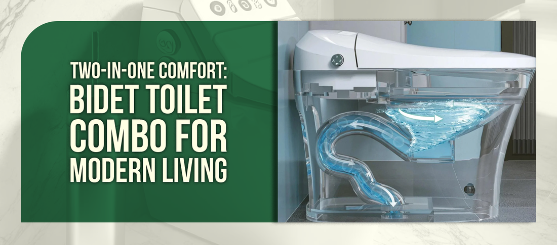 Two-in-One Comfort: Bidet Toilet Combo for Modern Living