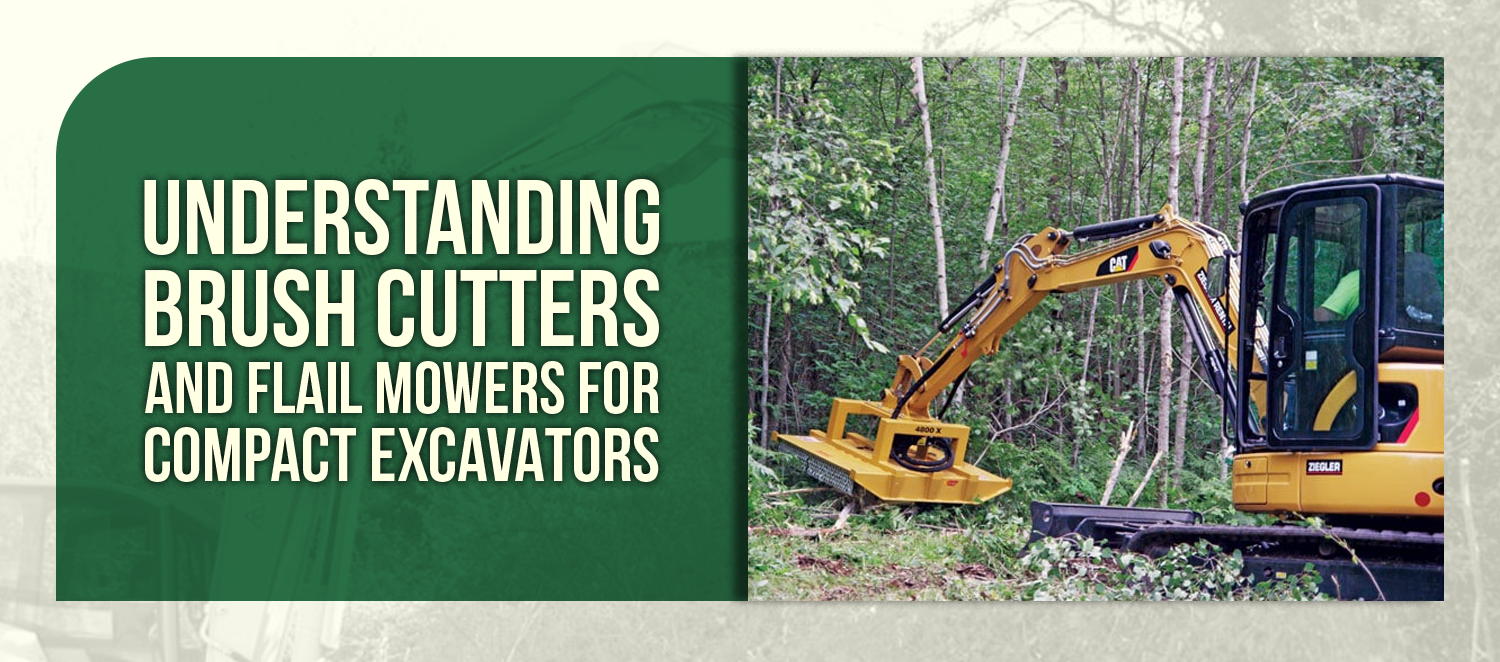 Understanding Brush Cutters and Flail Mowers for Compact Excavators