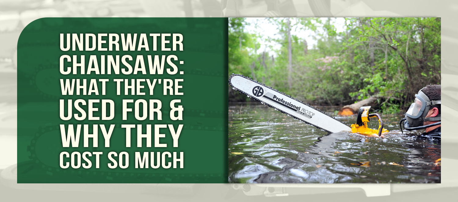 Underwater Chainsaws: What They're Used For & Why They Cost So Much