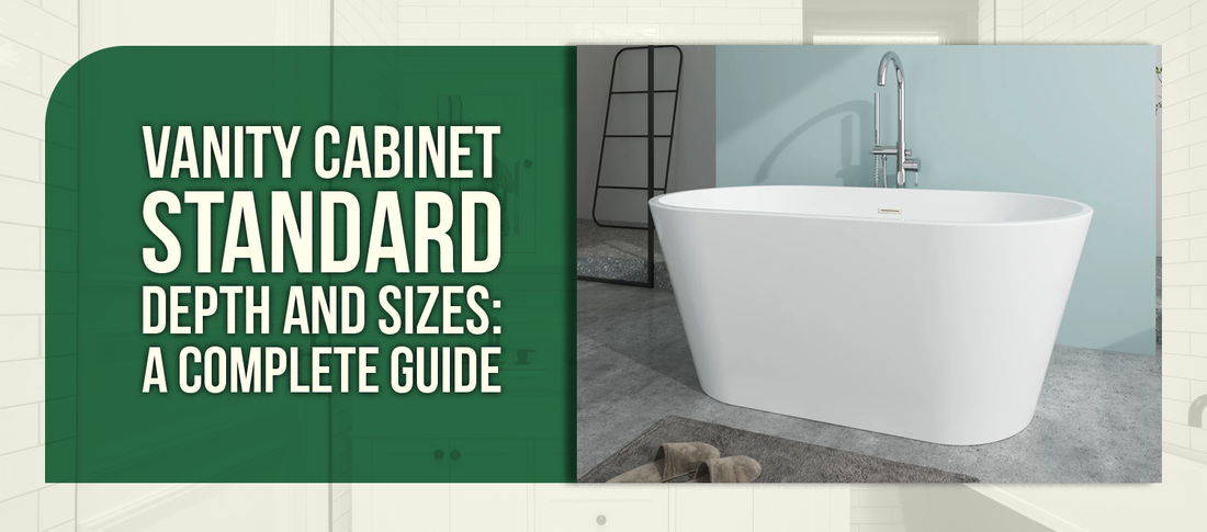Vanity Cabinet Standard Depth and Sizes: A Complete Guide