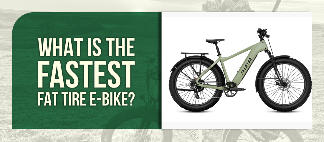 What Is The Fastest Fat Tire E‑Bike?