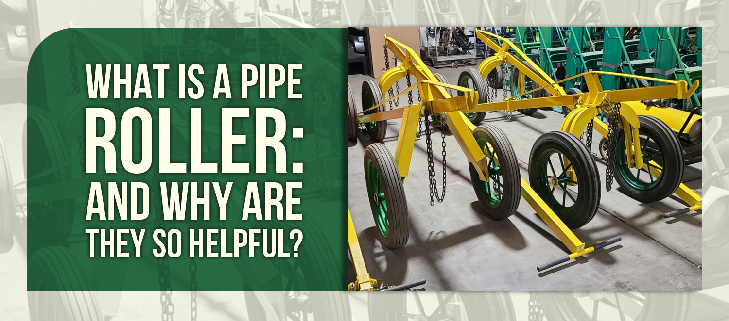 What Is a Pipe Roller: And Why Are They So Helpful?