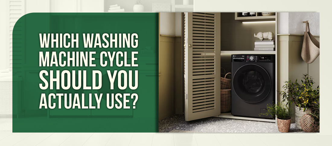 Which Washing Machine Cycle Should You Actually Use?