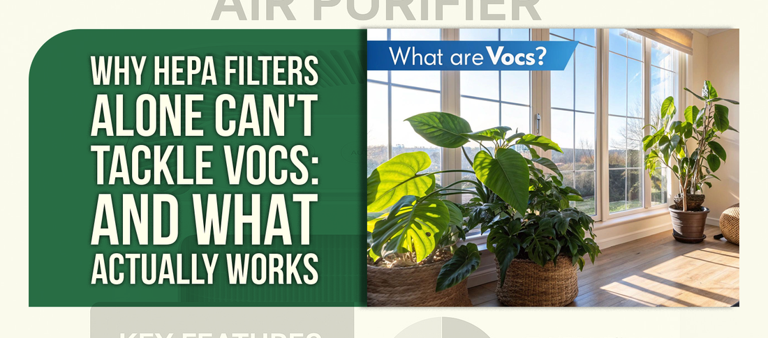 Why HEPA Filters Alone Can't Tackle VOCs: And What Actually Works