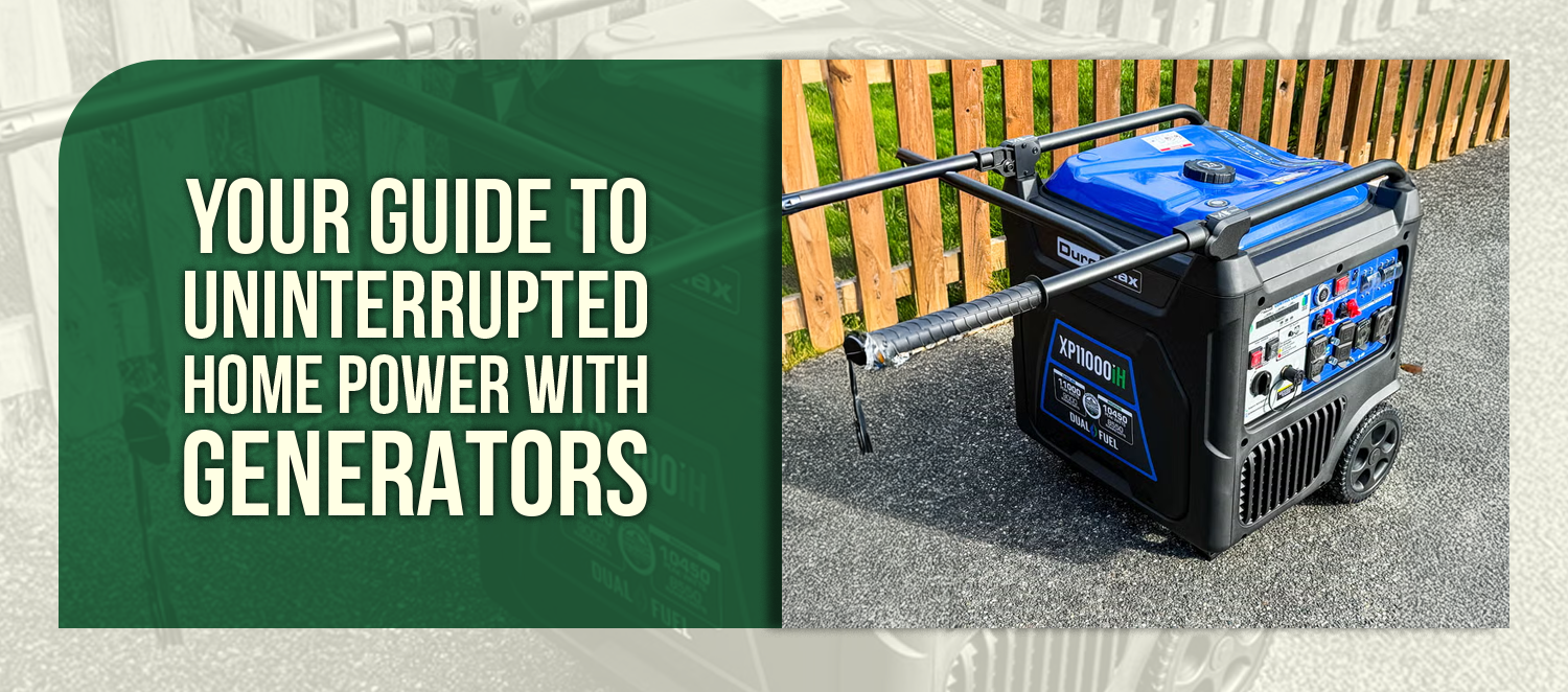 Your Backup Power Solution: Premium Generator Models for Uninterrupted Home Energy