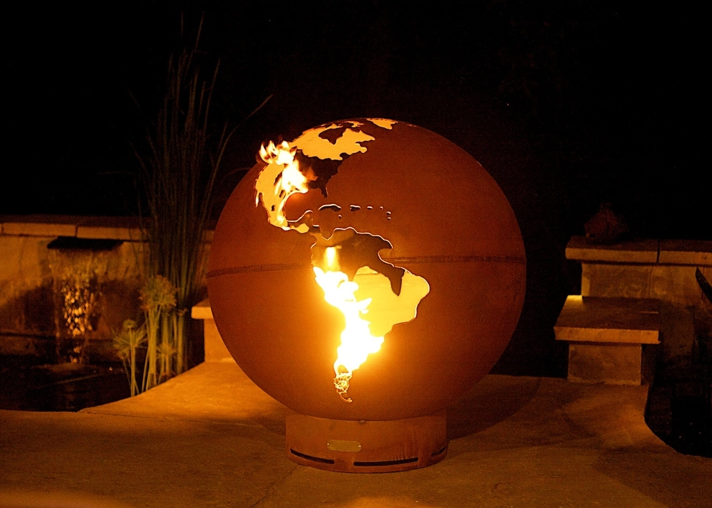 Fire Globes, Pillars and Columns