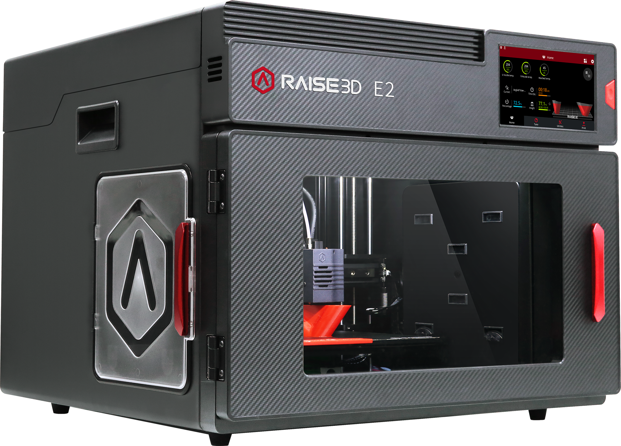 Raise3D E2 Desktop 3D Printer - Includes Auto Leveling and IDEX - R3DE2