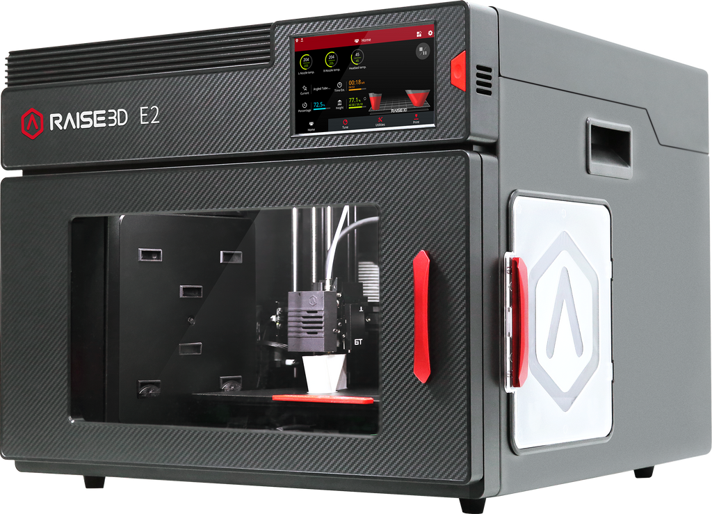 Raise3D E2 Desktop 3D Printer - Includes Auto Leveling and IDEX - R3DE2