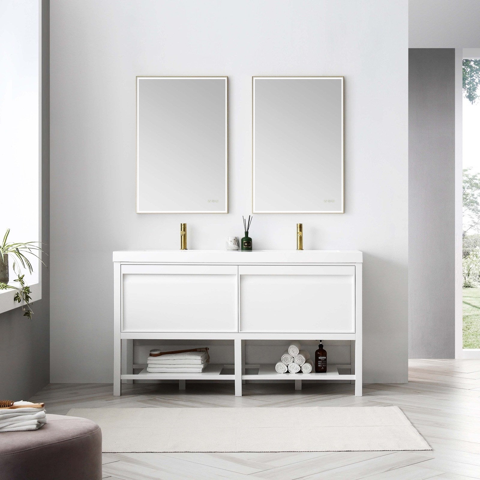 Blossom Vienna 60 Inch Bathroom Vanity - V8021 60 01