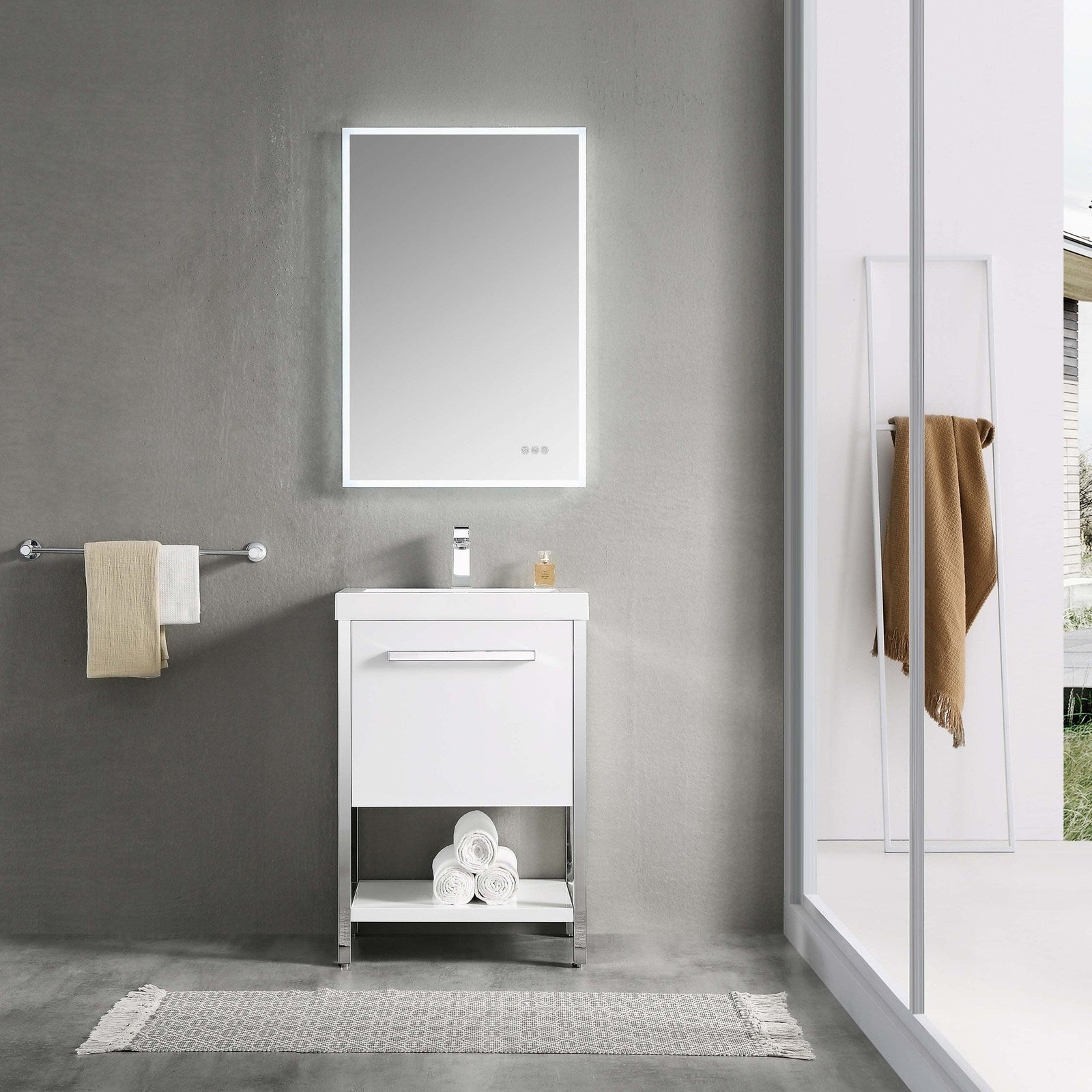 Blossom Bathroom Riga 24 Inch Bathroom Vanity - V8022 24 01