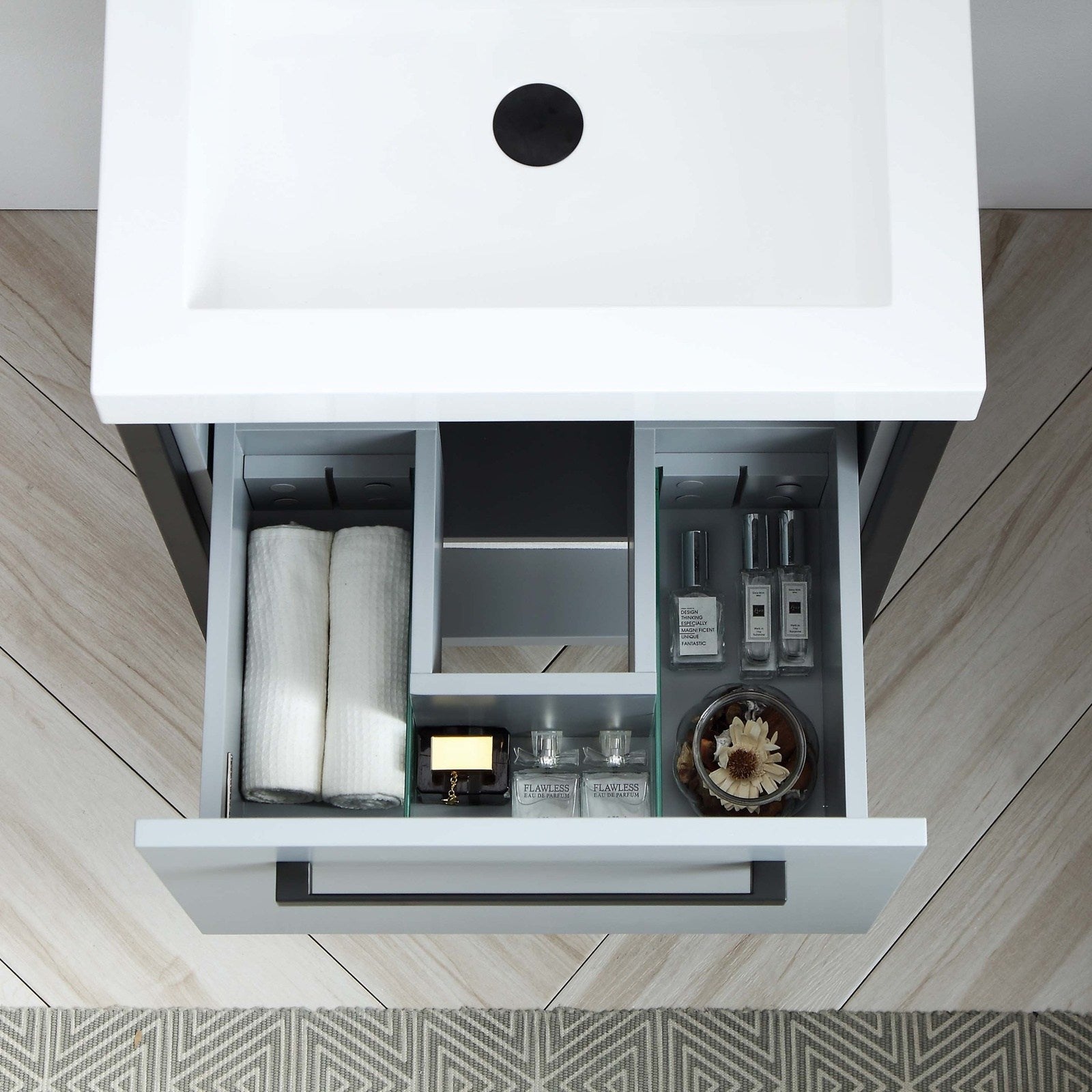 Blossom Bathroom Riga 24 Inch Bathroom Vanity - V8022 24 01