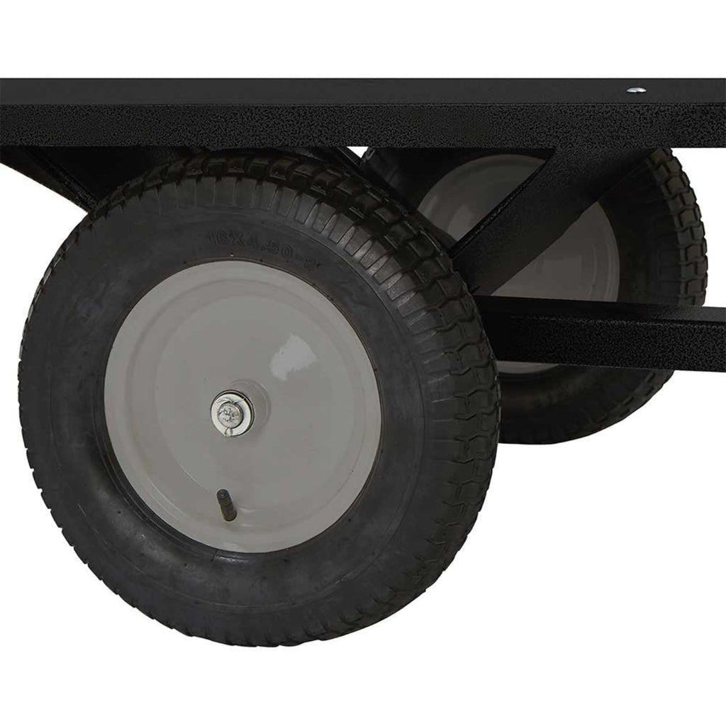 Strongway Steel ATV Trailer - 1,200-Lb. Capacity - 18 Cubic Foot Trailer  - 46443.STR