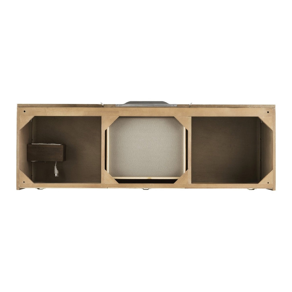 James Martin Vanities Mercer Island 59" Double Vanity - 389-V59D-AGR-G-DGG