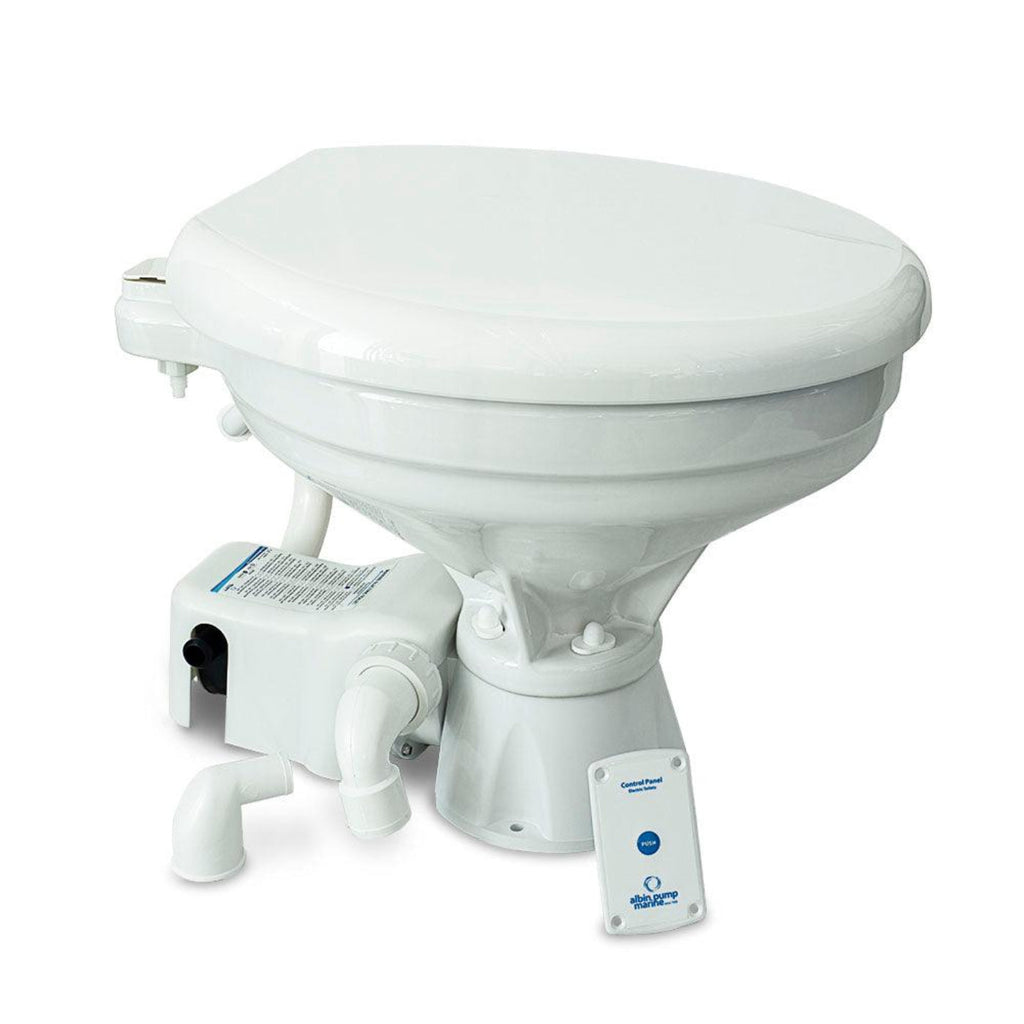 Albin Pump Marine Toilet Standard Electric EVO Comfort 12V  - 07-02-006