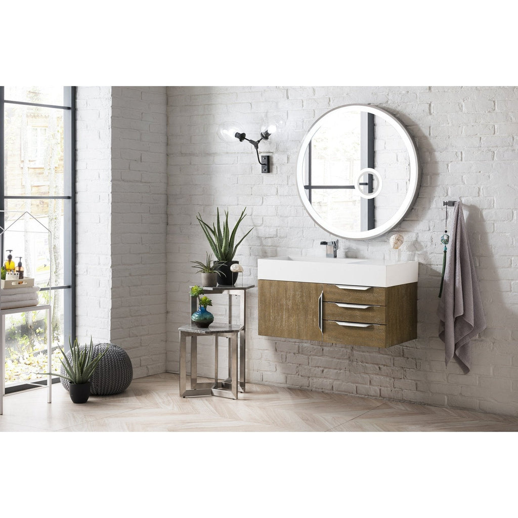 James Martin Vanities Mercer Island 36" Single Vanity - 389-V36-AGR-G-DGG