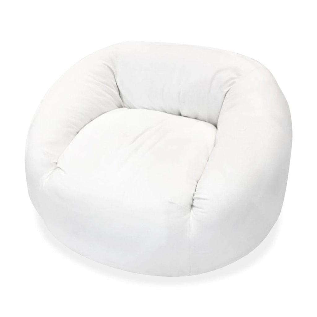 Union Home Cubby Linen Bean Bag Chair  - LVR00733