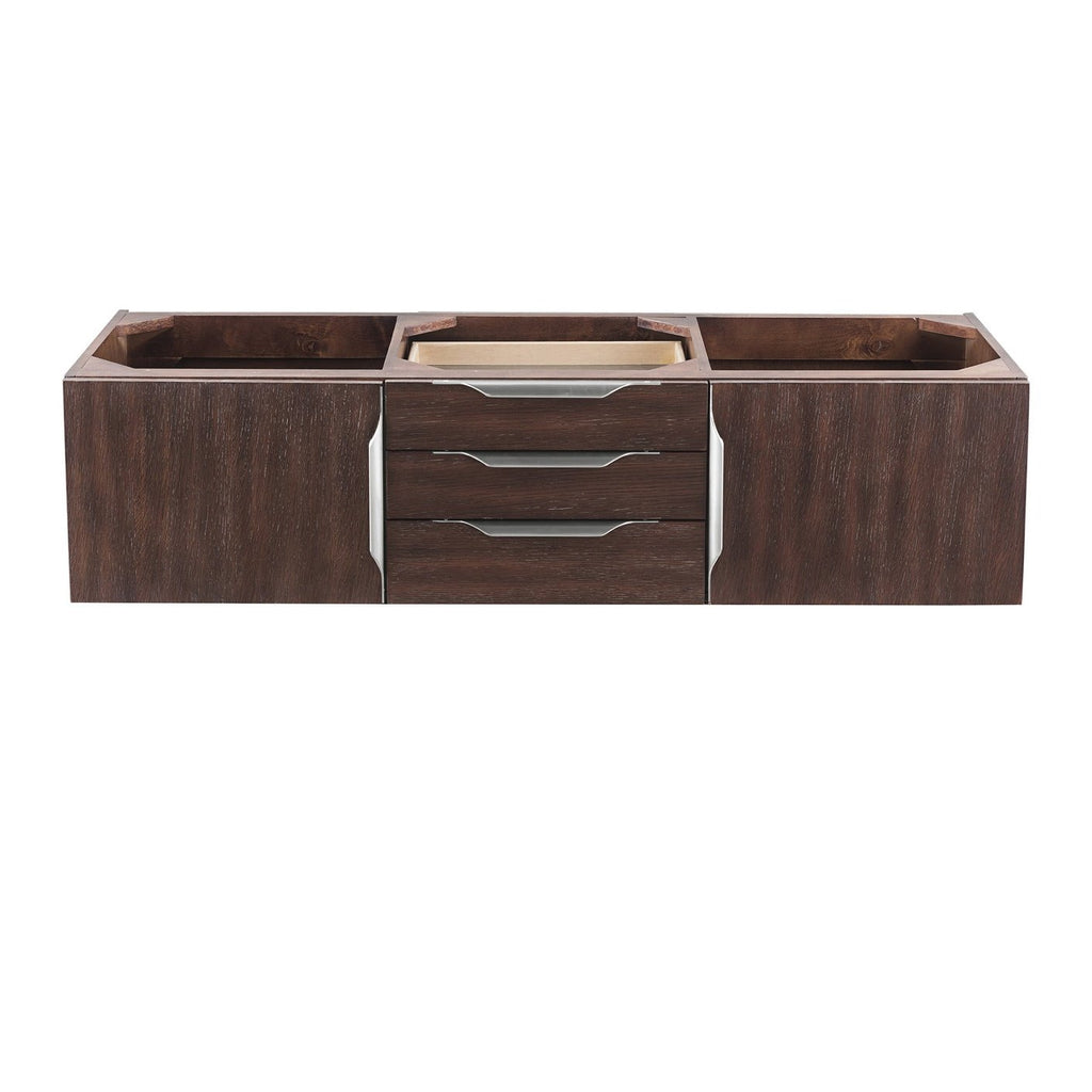 James Martin Vanities Mercer Island 59" Double Vanity - 389-V59D-AGR-G-DGG