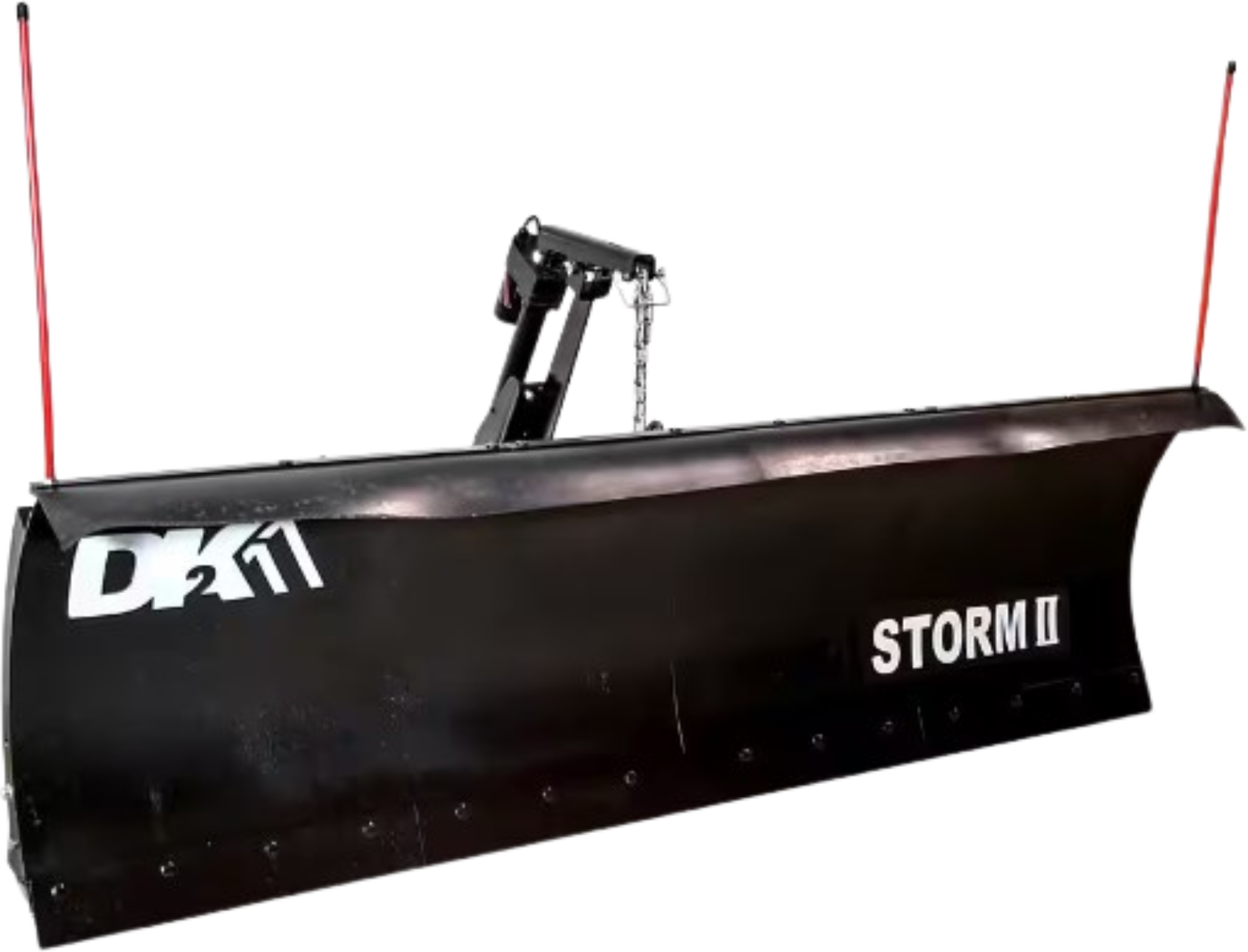 DK2 STOR8422ELT Storm II Elite 84 x 22 in. Custom Mount Snow Plow Kit with Actuator Lift New - STOR8422ELT