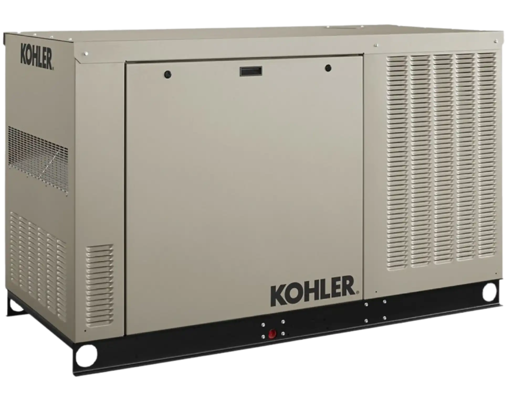 Kohler  24KW 120/240V Single Phase Standby Generator with Block Heater New - 24RCLA-QS50