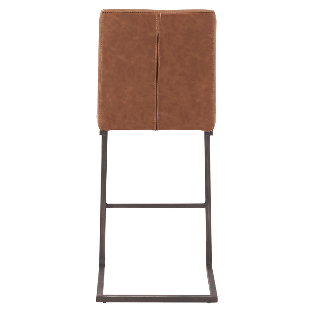 New Pacific Direct Ronan PU Leather Counter Stool, (Set of 2)  - 1060008-215