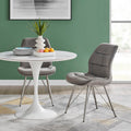 New Pacific Direct Raven Velvet Fabric Dining Side Chair, (Set of 2) 1060018-363 - 1060018-363