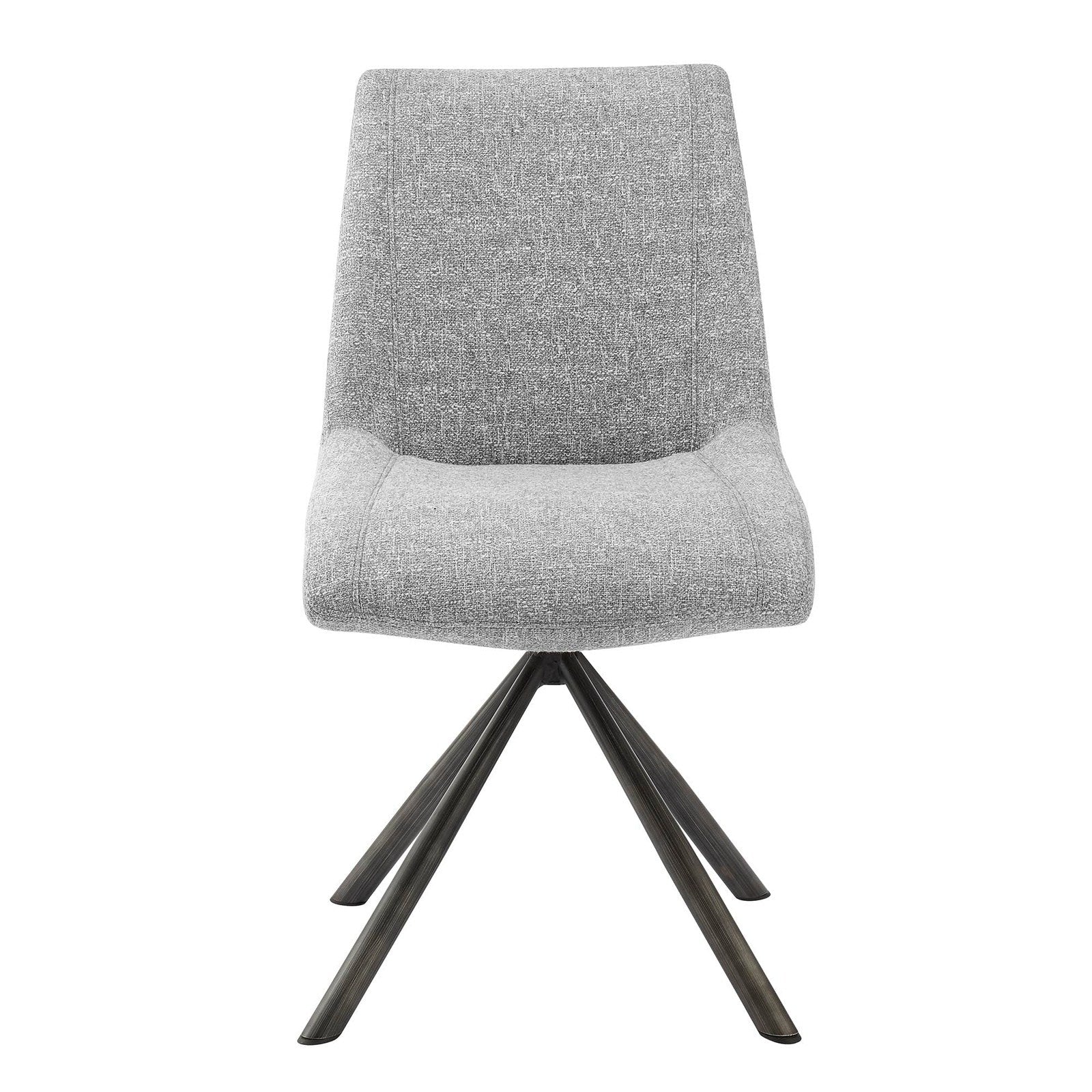 New Pacific Direct Viona Fabric Swivel Dining Side Chair (Seat), (Set of 2) 1060019-218 - 1060019-218