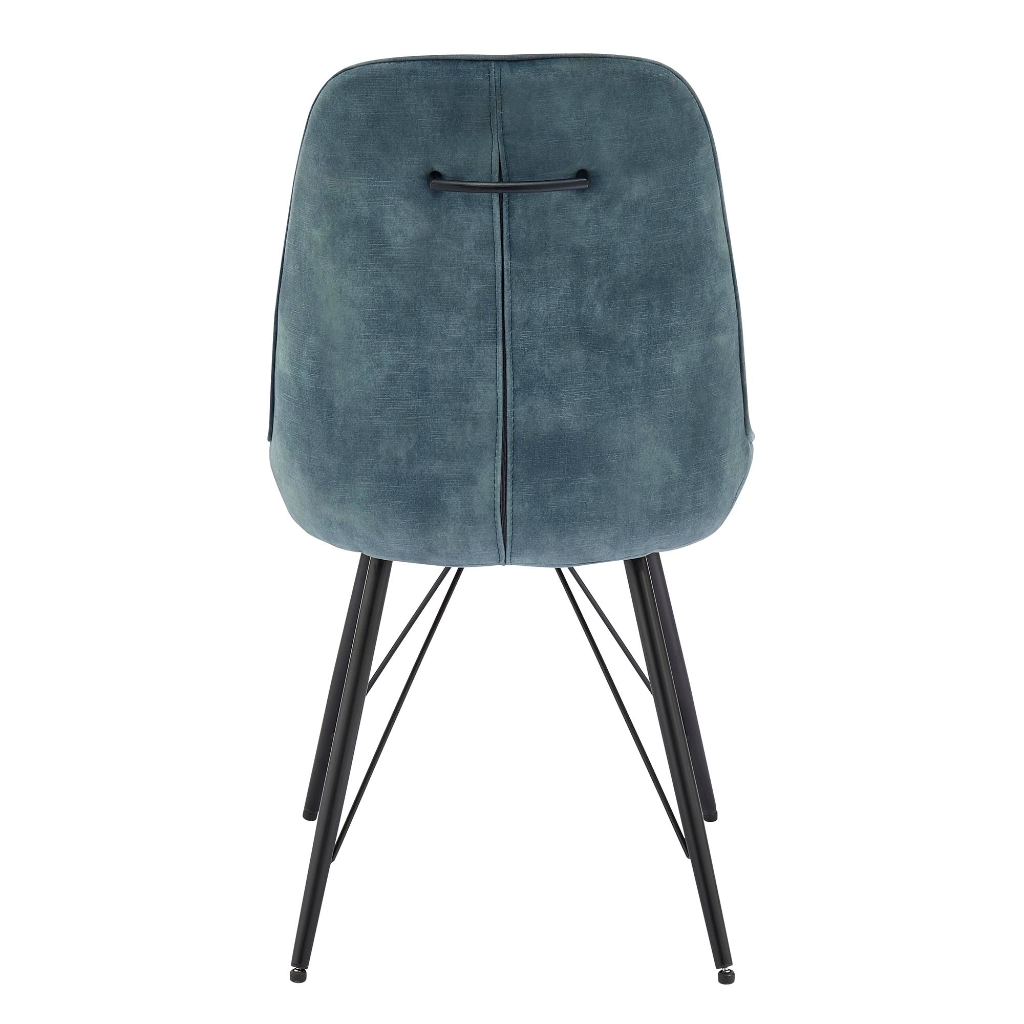 New Pacific Direct Pablo Velvet Fabric Dining Side Chair, (Set of 2) 1060021-217 - 1060021-217