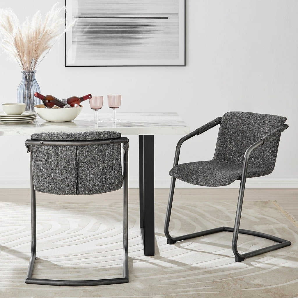 New Pacific Direct Indy Fabric Dining Side Chair, (Set of 2) 1060029-219 - 1060029-219