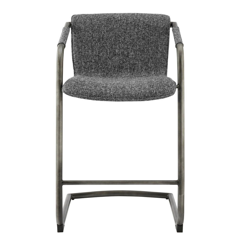 New Pacific Direct Indy Fabric Counter Stool, (Set of 2) 1060030-219 - 1060030-219