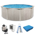 Aquarian Phoenix 21 Ft x 52 In Above Ground Pool w/ Pump, Ladder, & Accessories - 108863
