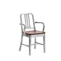 Emeco Navy Armchair With Wood Seat - 1104 A CHERRY