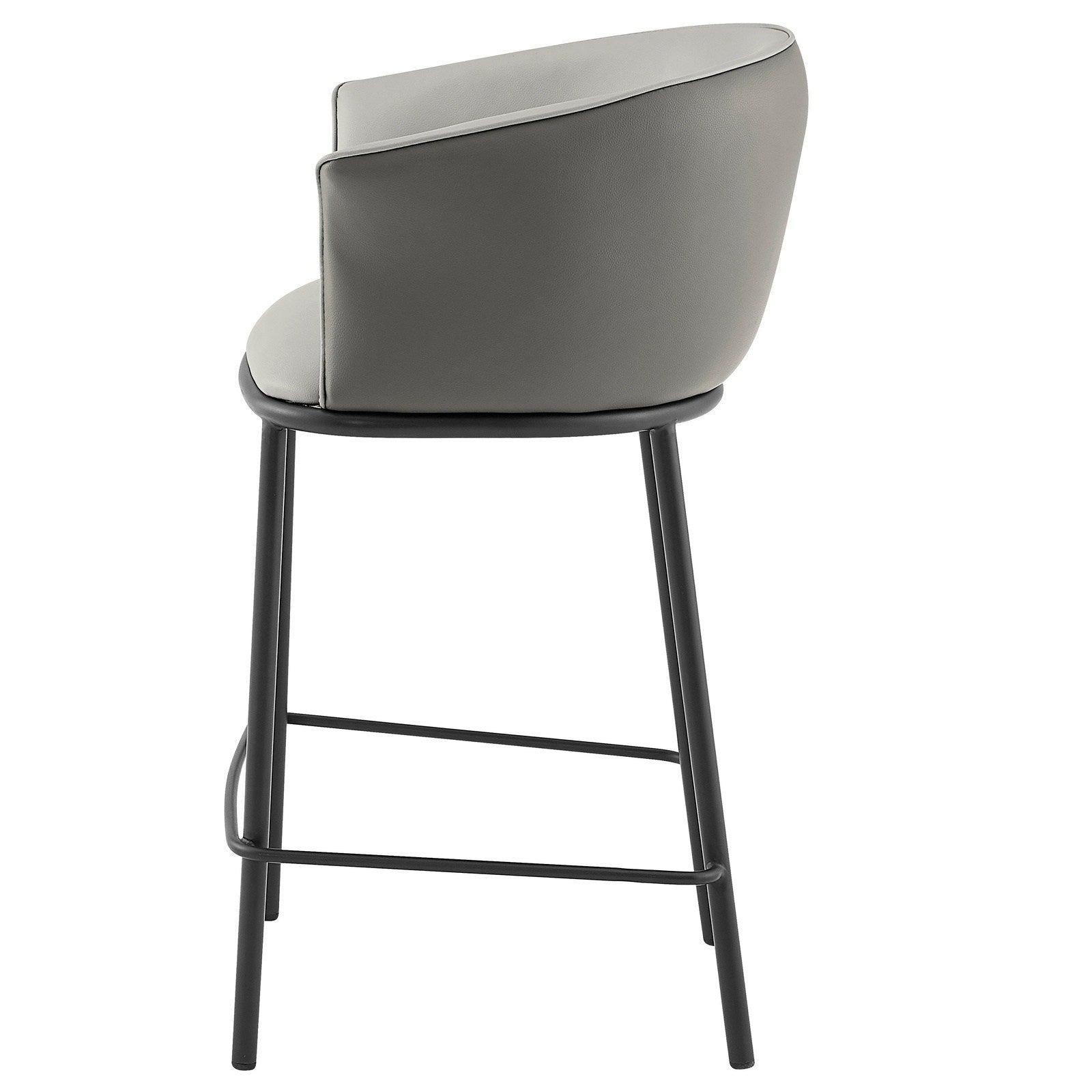 New Pacific Direct Seymor PU Counter Stool w/ Arms -  1240010-5059