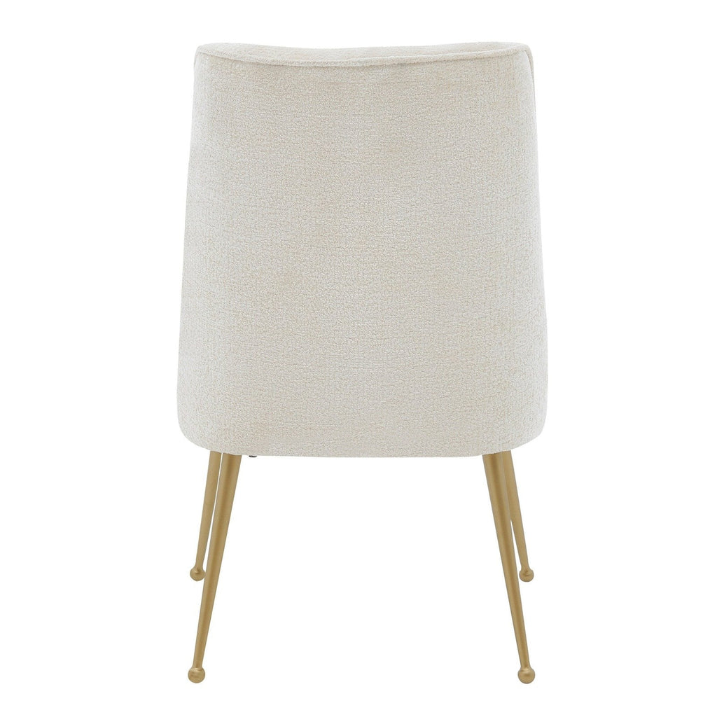 New Pacific Direct Cedric KD Fabric Dining Side Chair Gold Legs, (Set of 2) -  1250024-567