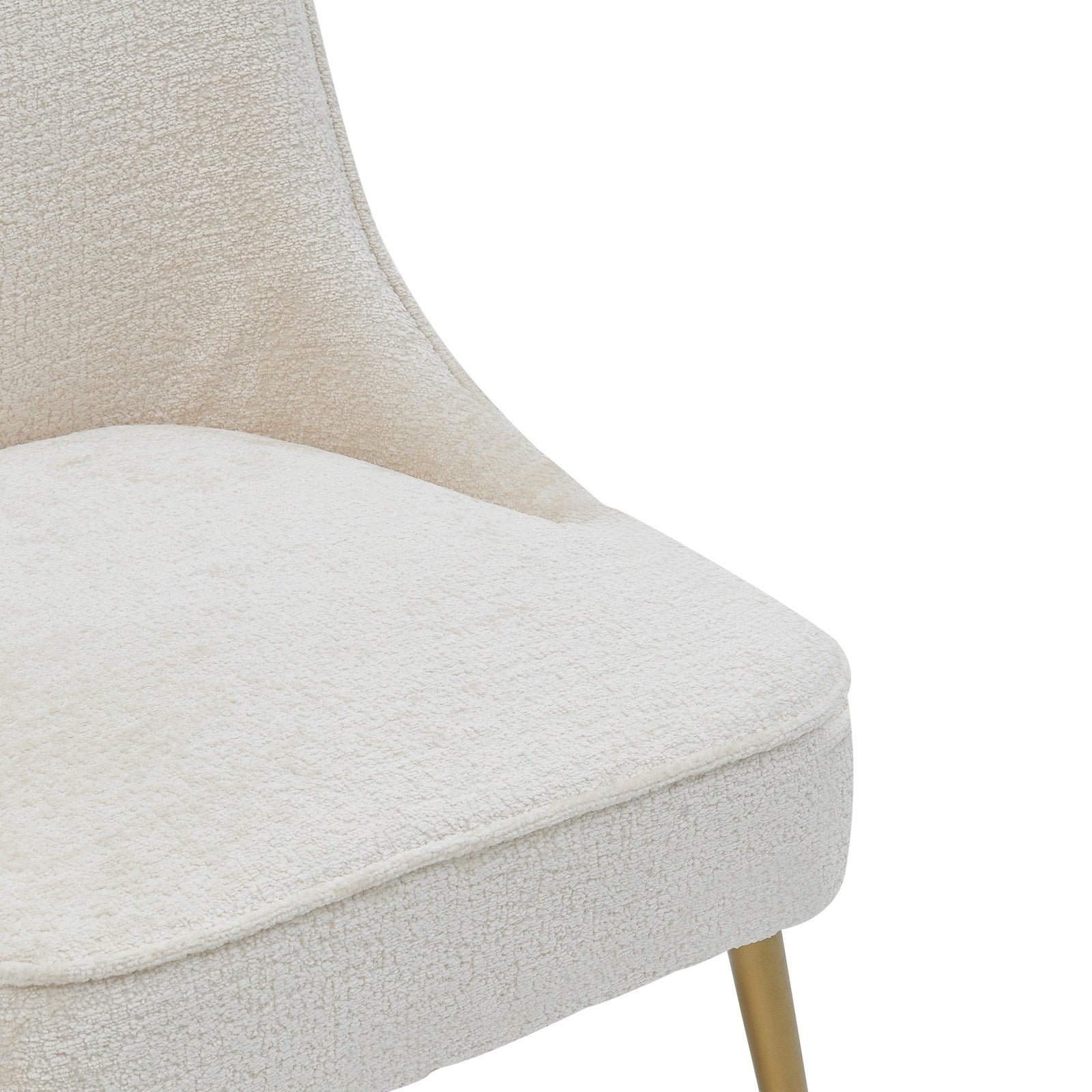 New Pacific Direct Cedric KD Fabric Dining Side Chair Gold Legs, (Set of 2) -  1250024-567