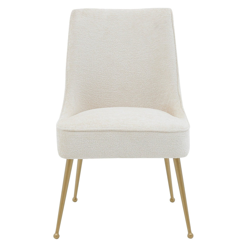 New Pacific Direct Cedric KD Fabric Dining Side Chair Gold Legs, (Set of 2) -  1250024-567