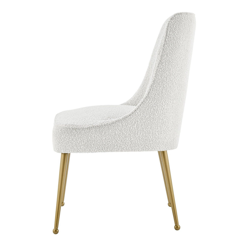 New Pacific Direct Cedric Fabric Dining Side Chair Gold Legs, (Set of 2) -  1250026-563