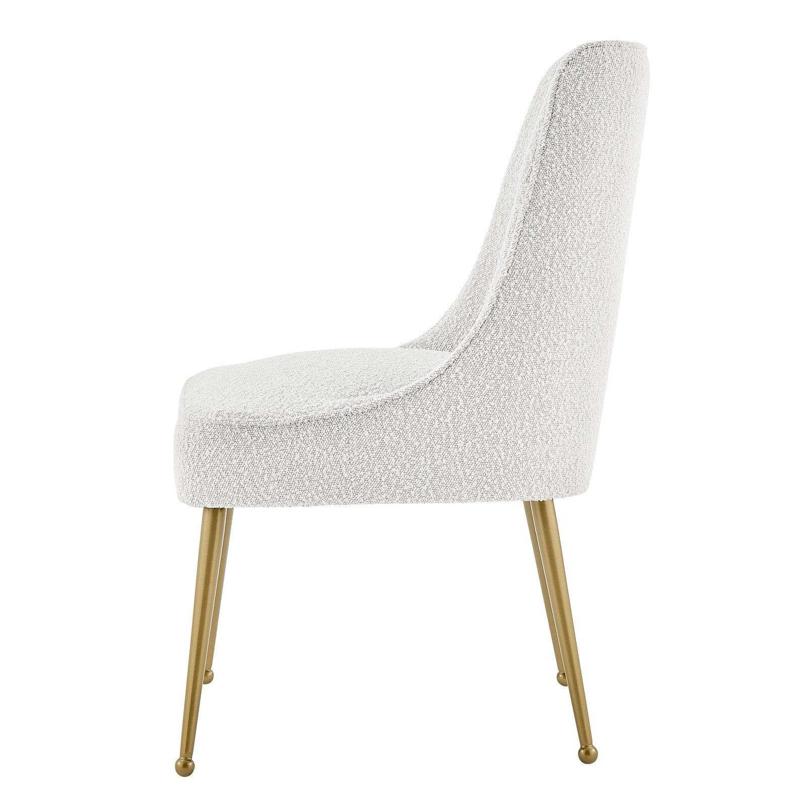 New Pacific Direct Cedric Fabric Dining Side Chair Gold Legs, (Set of 2) -  1250026-563
