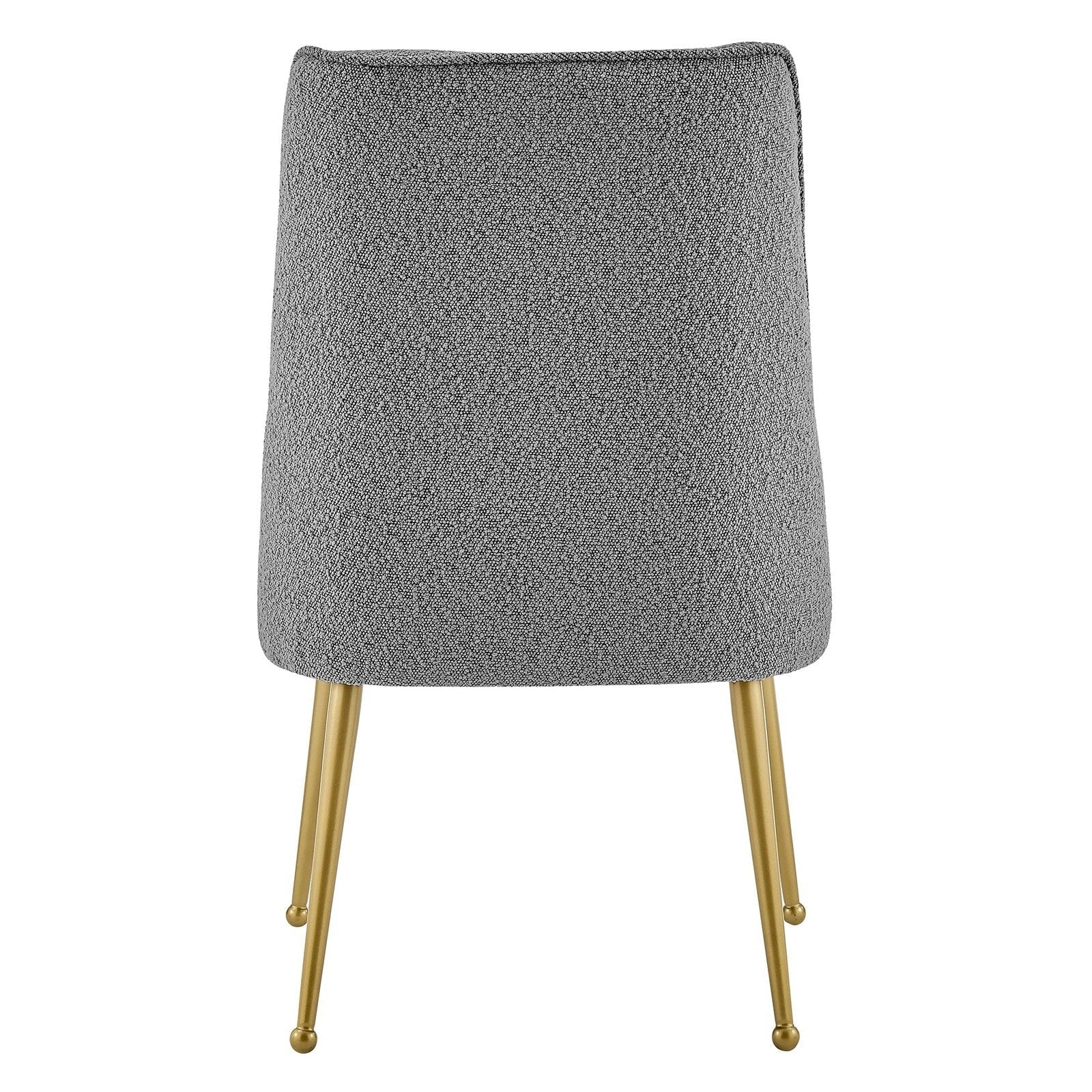New Pacific Direct Cedric Fabric Dining Side Chair Gold Legs, (Set of 2)  - 1250026-564