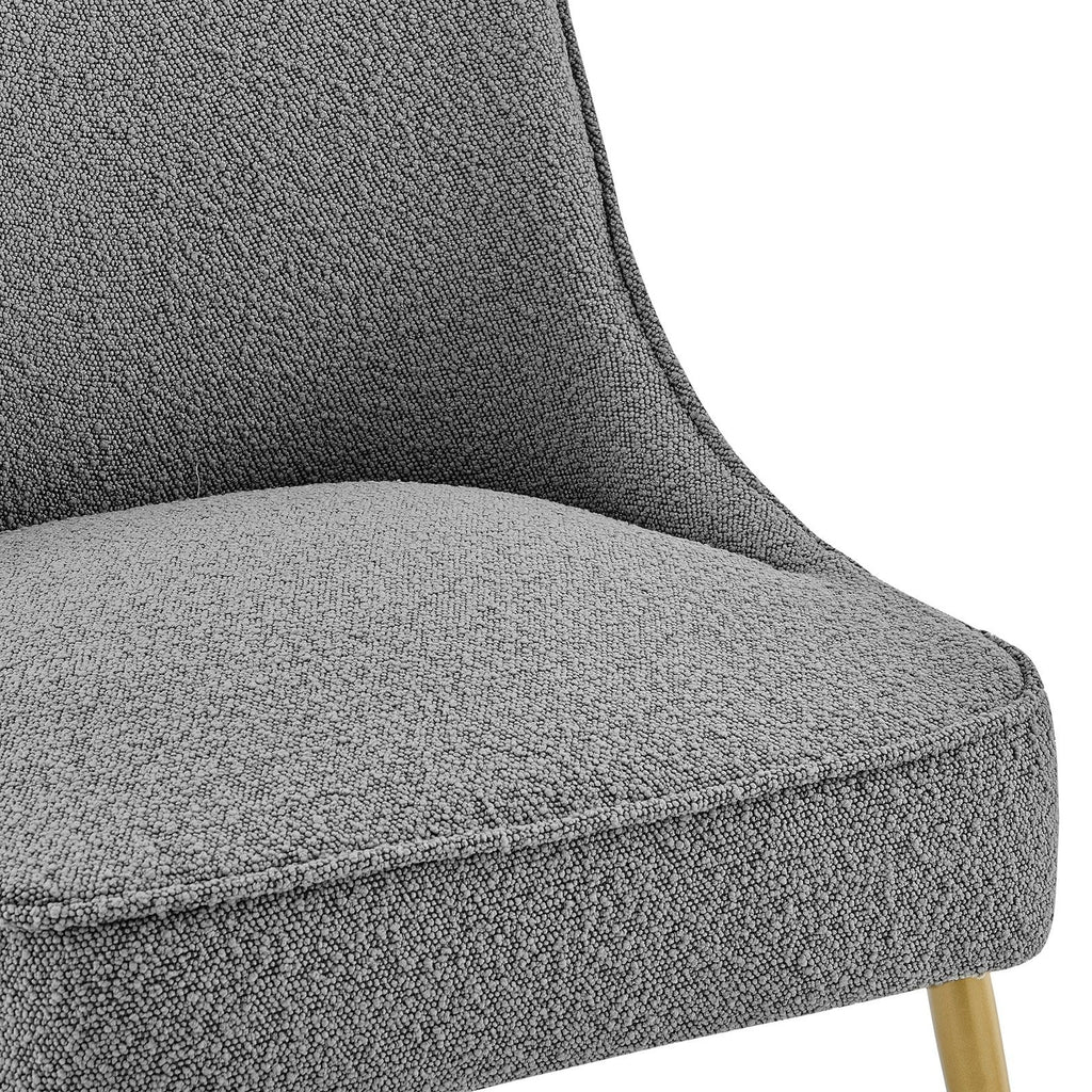 New Pacific Direct Cedric Fabric Dining Side Chair Gold Legs, (Set of 2)  - 1250026-564