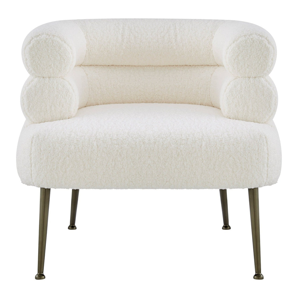 New Pacific Direct Zerline Faux Shearling Fabric Accent Chair 1250031-560 - 1250031-560