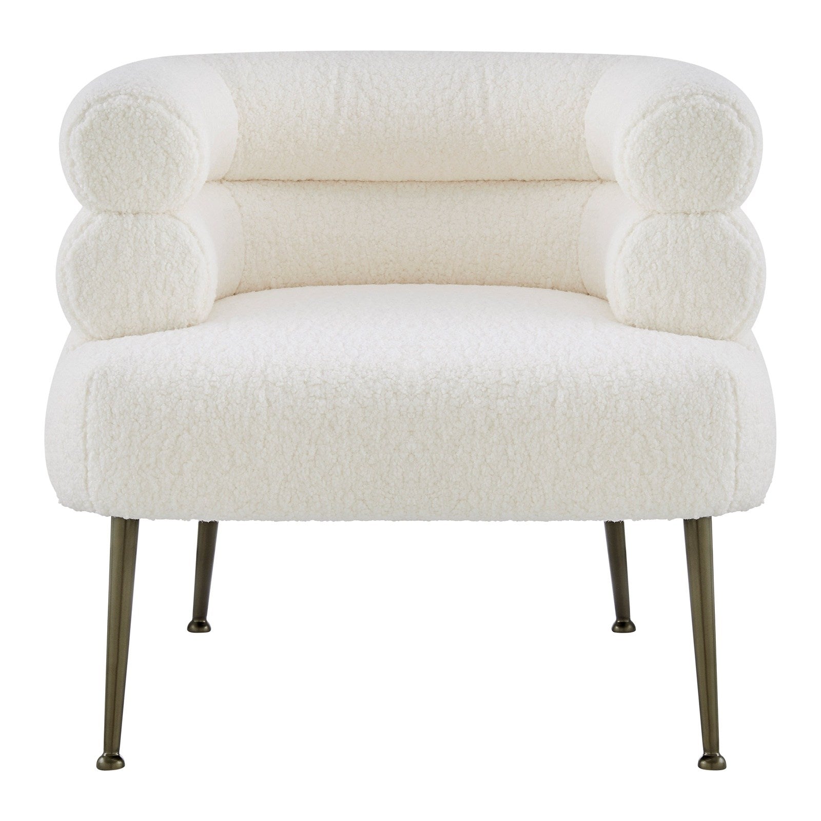 New Pacific Direct Zerline Faux Shearling Fabric Accent Chair 1250031-560 - 1250031-560