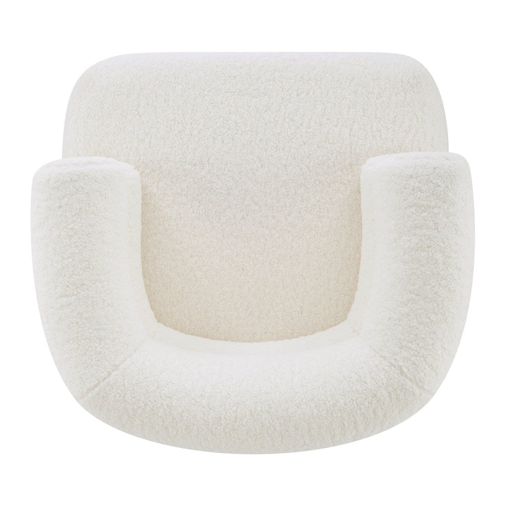New Pacific Direct Zerline Faux Shearling Fabric Accent Chair 1250031-560 - 1250031-560