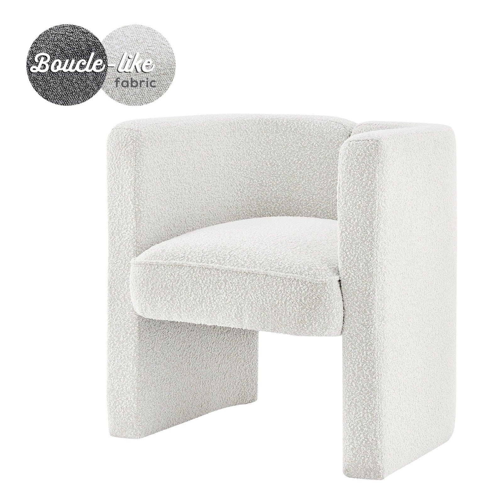 New Pacific Direct Ariela Fabric Accent Arm Chair  - 1250032-563