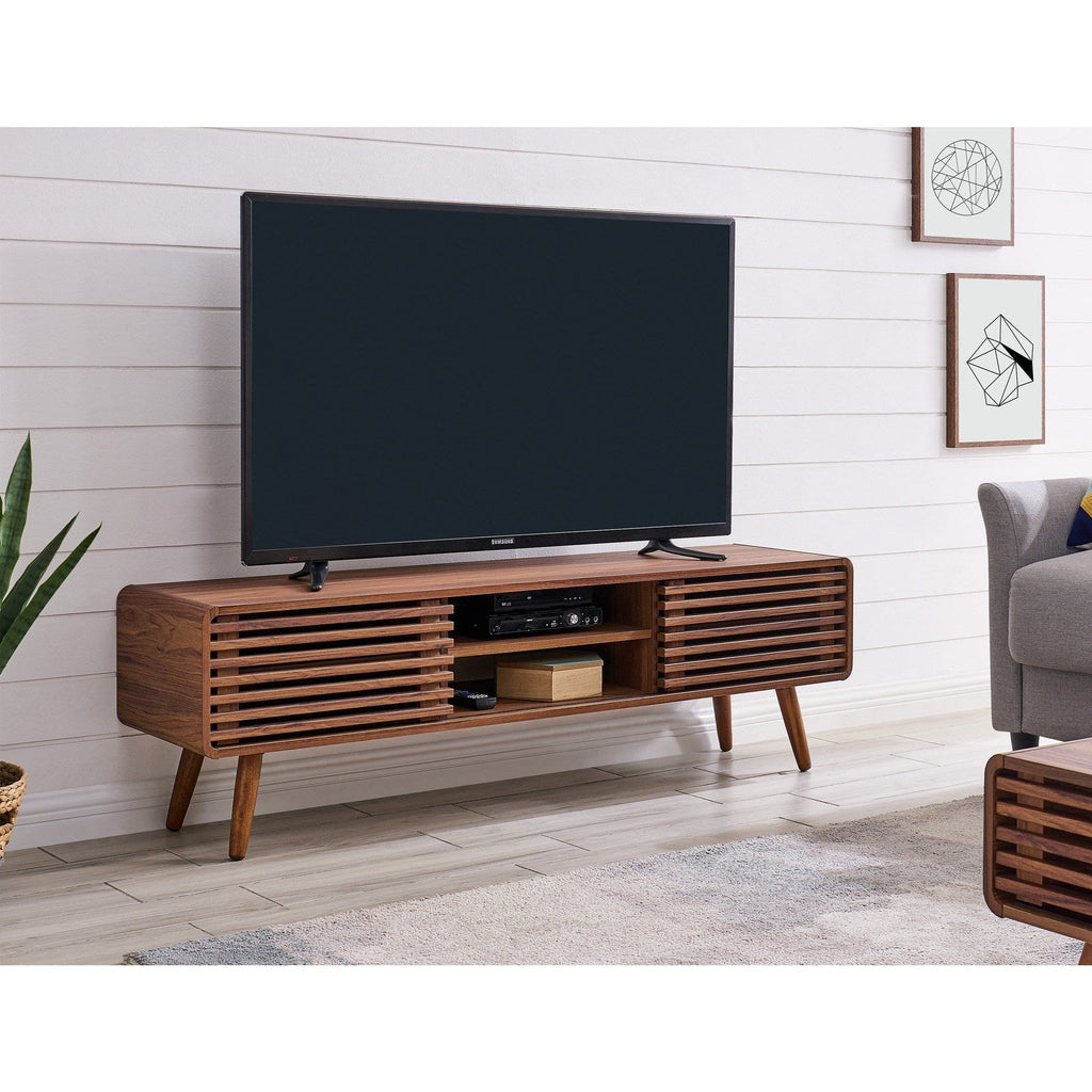 New Pacific Direct Wilson 58" Slat Low TV Stand  - 1340004