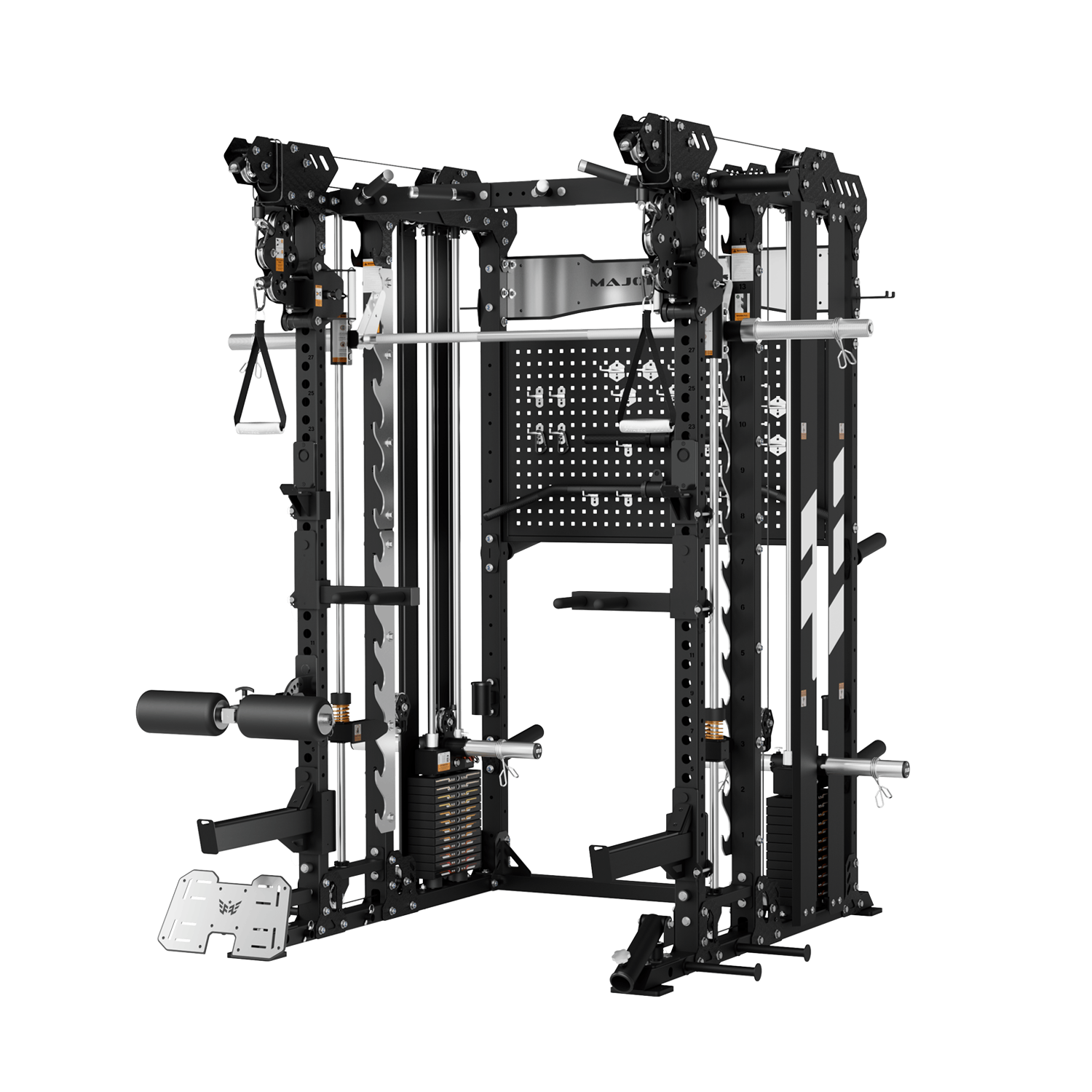 Major Fitness Heritage Series B17 Flying Fortress All-In-One Functional Trainer with Smith Machine - B17BL